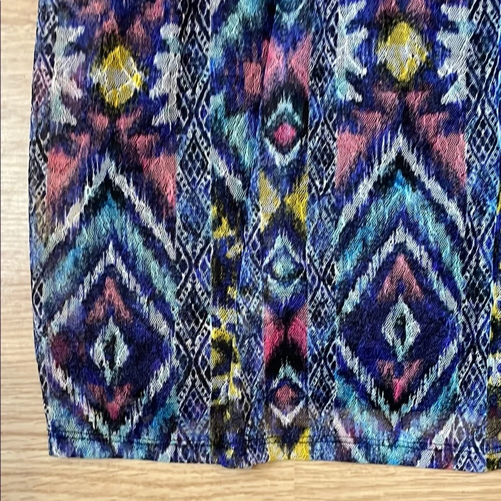 Colorful Geometric Pattern Dress - Picture 2 of 8